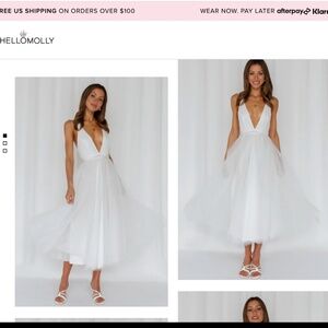 Summer Cinderella Midi Dress